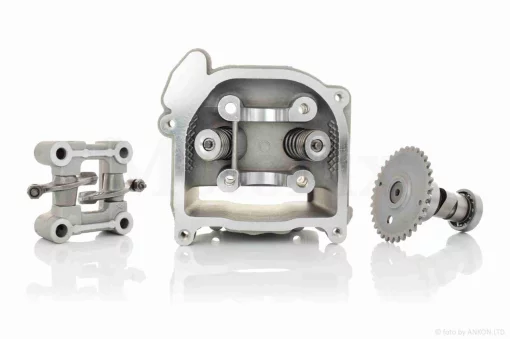 Головка цилиндра GY6 80 D47, d16/18 в сборе, без крышки "LIPAI", QT-008875