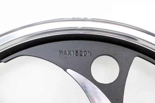 Диск задний литой 1,6-17" ALPHA/ACTIVE "волна", черный (ось 12мм), FIX-320214