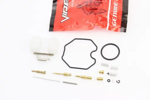 Ремонтный комплект карбюратора 125-150cc, 15 деталей+поплавок, FIX-321070