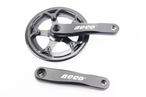 Шатуни "квадрат" 152мм, 42T CHILD, чорні HX-A-AM-111, FIX-210611