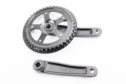 Шатуни "квадрат" 152мм, 42T CHILD, чорні HX-A-AM-111, FIX-210611