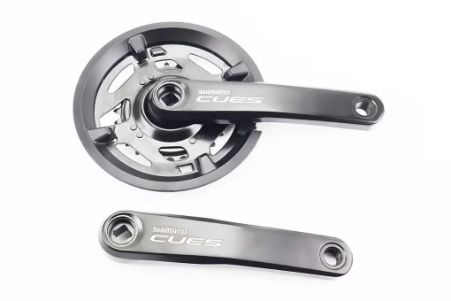 Шатуны "квадрат" 170мм, 40.26T MTB, алюминиевые, чёрные CUES FC-U4000, FIX-210646