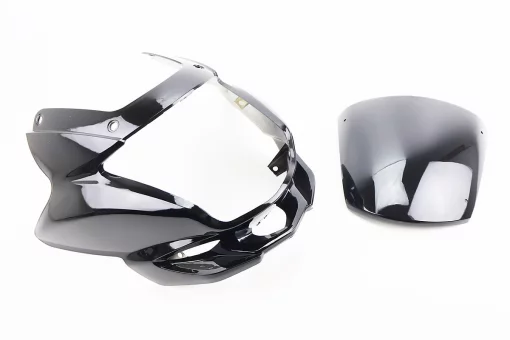 Пластик - обтекатель фары + ветровик, ЧЕРНЫЙ, FIX-998653