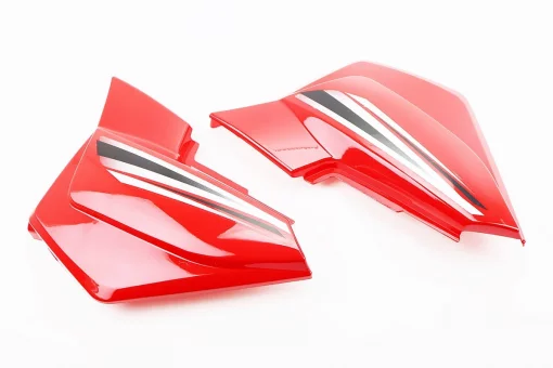 Пластик - бічний середній лів, прав к-кт 2шт, ЧЕРВОНИЙ, FIX-998655