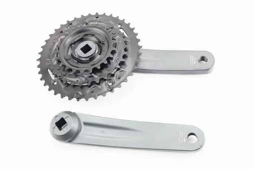 Шатуны "квадрат" 170мм, 40.30.22T MTB, алюминиевые, сёро-чёрные ALTUS FC-M2000, FIX-210647