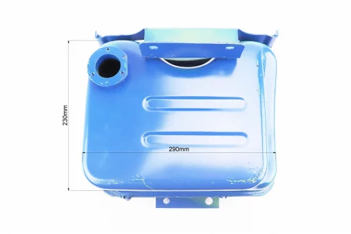 Бак топливный R195NM, 290x230x200mm, потайная горловина, отверстие под кран топливный, FIX-624031