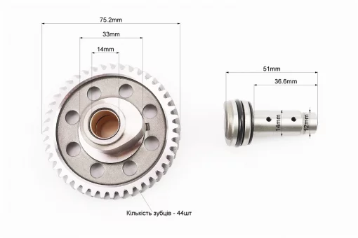 Распредвал к-кт (2 детали), FIX-201969