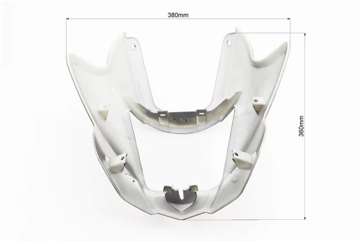 Пластик - обтекатель фары + ветровик, ЧЕРНЫЙ, FIX-998653