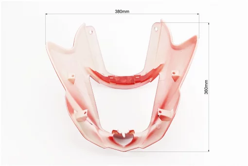 Пластик - обтекатель фары + ветровик, КРАСНЫЙ, FIX-998654
