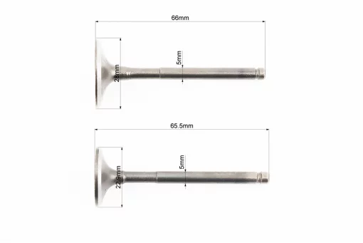 Клапан впускной, выпускной к-кт 150cc, FIX-998678