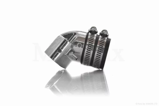 Колектор впускний карбюратора GY6 150 метал, тюнінг (хром), QT-019486