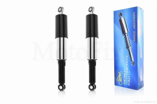 Амортизатори задні ЯВА 350mm, регульовані, чорні "LIPAI", QT-022373