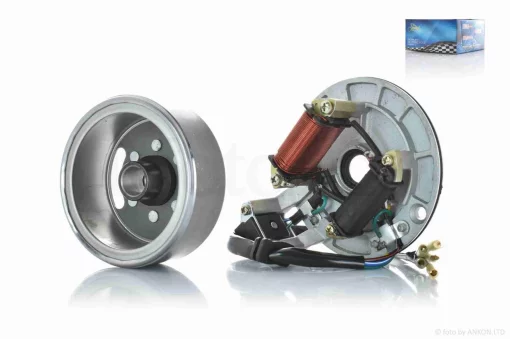 Генератор (у зборі) Alpha, Delta, TTR 1+1 безстартерний "LIPAI", QT-030664