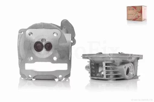 Головка цилиндра GY6 80 D47, d16/18-L64 голая +клапаны , QT-005104