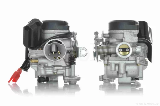 Карбюратор GY6 80 d18, пластиковая крышка, QT-013095