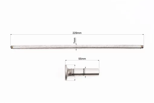 Толкатель + штанга к-кт 4шт R190N, FIX-604337