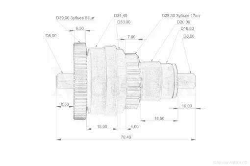 Бендікс DIO "LIPAI", QT-008854