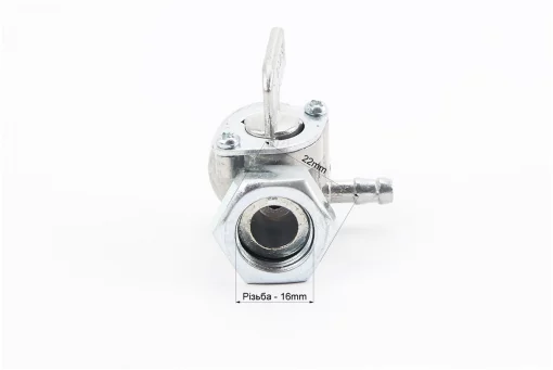 Кран бака топливного гайка М16, левый, FIX-210717