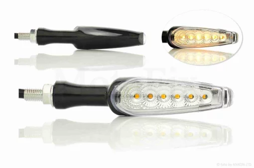 Повороти діодні пара #D-141 ніжка, динамічні, QT-026179