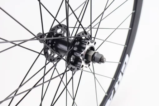 Колесо 27,5" переднее Disk-brake, обод и втулка 14Gx36H алюминиевые, крепл. гайка, "GRAVITY", FIX-411518