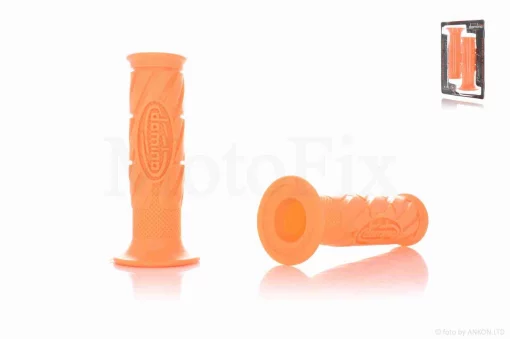 Грипси (ручки керма) універсальні #11 "DOMINO" (помаранчеві), QT-033719