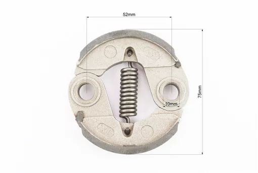 Зчеплення (довга пружина) D-76mm, алюміній, FIX-202734