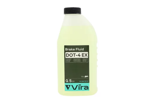 Гальмівна рідина синтетична "DOT-4 EX", 0.5L, FIX-210790
