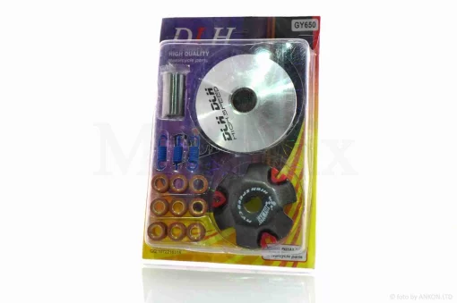 Варіатор передній (тюнінг) GY6 80 "DLH" (9 роликів, палець, пружини зчеплення), QT-018724