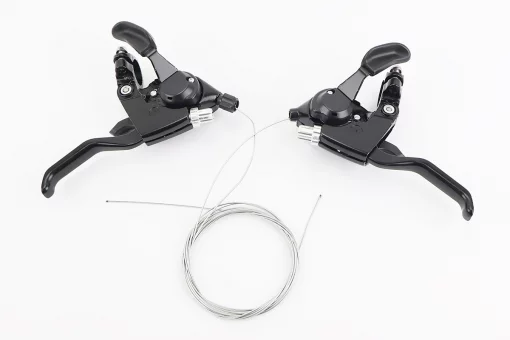 Перемикачі (моноблок) 3x7 швидкості, чорні SL-KD-81, FIX-210847