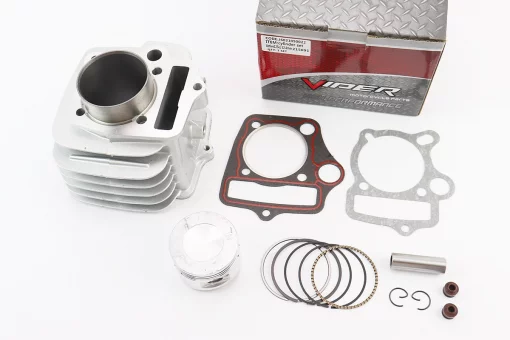 Цилиндр к-кт (цпг) 125cc-52,4мм (палец 13мм, высота цилиндра 78,3мм, высота поршня 37мм), FIX-318581