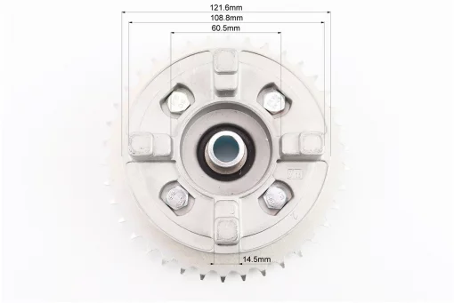 V200N Панель демпферная с подшипником + звезда 428*38 в сборе, (высота посадки звезды - 31мм), FIX-206423