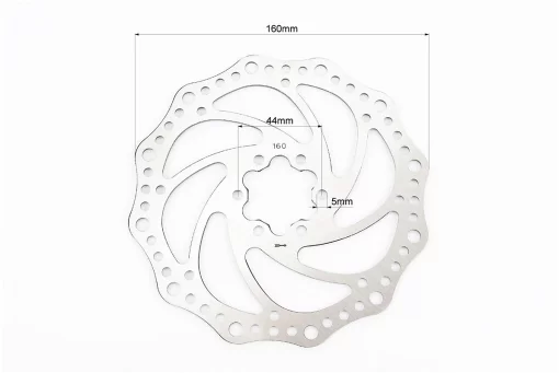 Тормозной диск 160мм, крепл. 6 болтов, SC16, FIX-406986