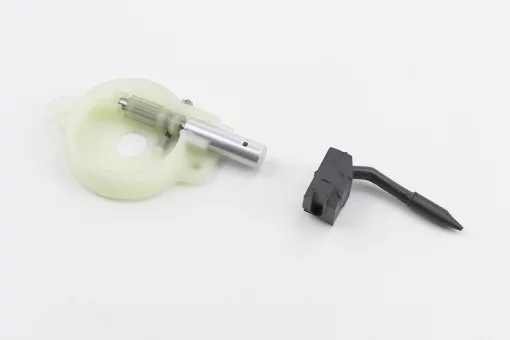 Насос масляный Husqvarna-137/142 + шланг масляный, пластиковая шестерня вала, FIX-204363