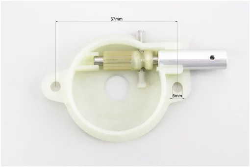 Насос масляный Husqvarna-137/142 + шланг масляный, пластиковая шестерня вала, FIX-204363