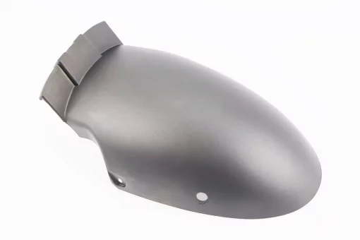 Пластик - крыло переднее (задняя часть), матовый ЧЕРНЫЙ, FIX-210422