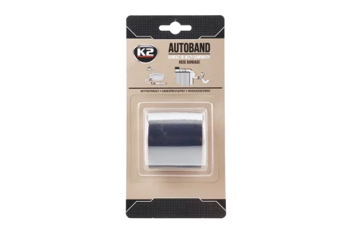 Лента клейкая высокотемпературная для ремонта резиновых шлангов "Autoband" черная 5см *3 м, FIX-210827