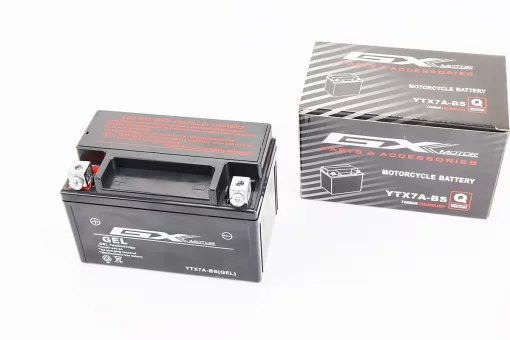 Аккумулятор 12V7Ah YTX7A-BS GEL (L150*W87*H94mm) "МОТО", FIX-210865