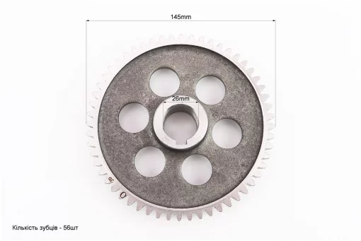 Шестерня распредвала Z-56, d-26mm R190N/R195NM, (возможен налет), FIX-210873