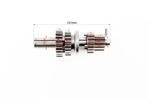 Коробка передач (два вали з шестернями), первинний вал 120мм Active, FIX-210881
