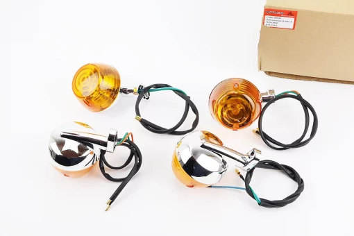 Поворотник лев., прав. "хром круглые" к-кт 4 шт ПРОЧНЫЕ, FIX-210884