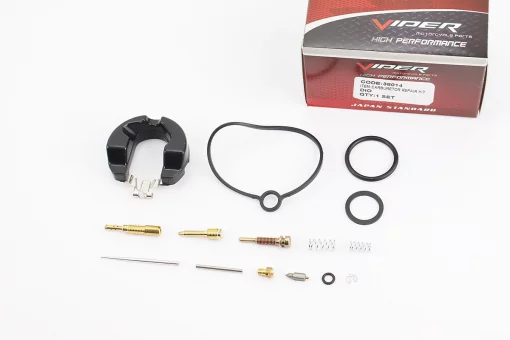 Ремонтный комплект карбюратора Honda DIO 50, 16 деталей+поплавок, FIX-210923