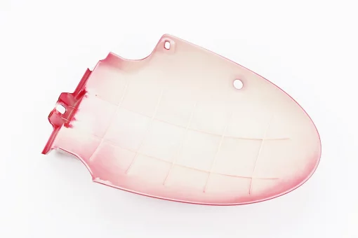 Пластик - крило переднє (задня частина), ЧЕРВОНИЙ, FIX-210931