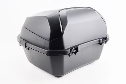 Кофр средний (пластмассовый) 410*410*290мм, чёрный матовый, FIX-210945