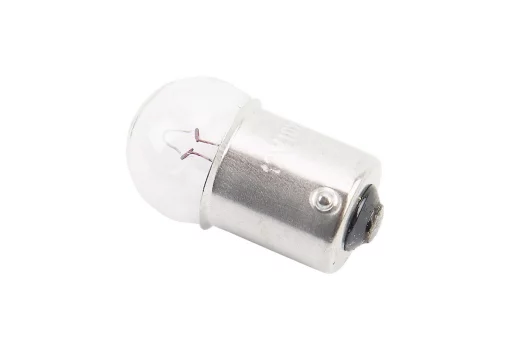 Лампа повороту (біла з цоколем) 12V / 10W G18, FIX-301062