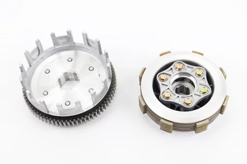 Зчеплення, маховик у зборі (6 болтів, маховик 73T) CB-150/200cc, тип 1, FIX-998534