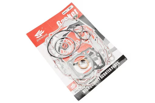 Прокладки двигателя CBВ-250cc 69,0мм, к-кт 16 деталей (металл, красная нить), FIX-998554