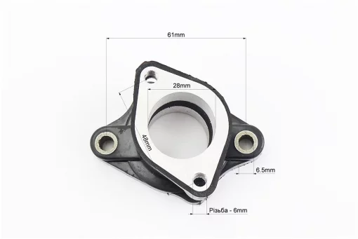 Патрубок карбюратора прорезиненный, FIX-998562