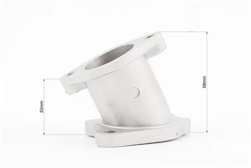 Патрубок карбюратора (металл), тип 2, FIX-998563