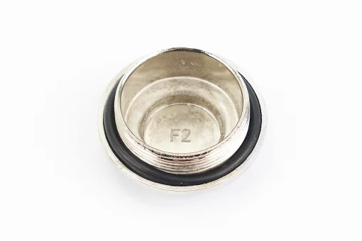 Крышка головки цилиндра где клапан СВ (резьба 35мм), ХРОМОВЫЙ, FIX-998573