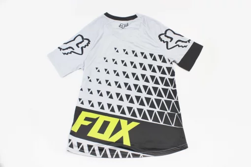 Футболка (Джерси) мужская M-(Polyester 100%), короткие рукава, свободный крой, серо-чёрная, FIX-408142